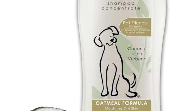 Wahl USA Dry Skin & Itch Relief Pet Shampoo for Dogs – Oatmeal Formula with Coconut Lime Verbena & Pet Friendly Formula, 24 Oz - Model 820004A